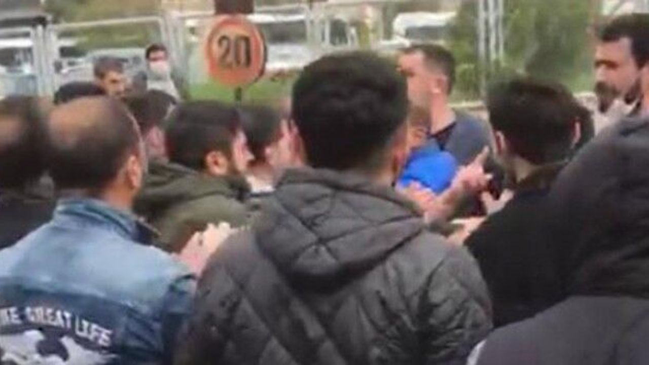 İzmir'de tekstil fabrikasında 'koronavirüs' arbedesi