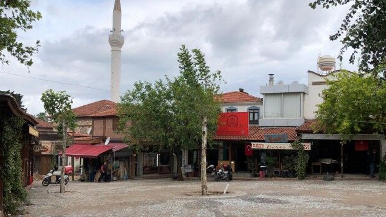 Urla'daki Tarihi Malgaca Pazarı’na estetik dokunuş