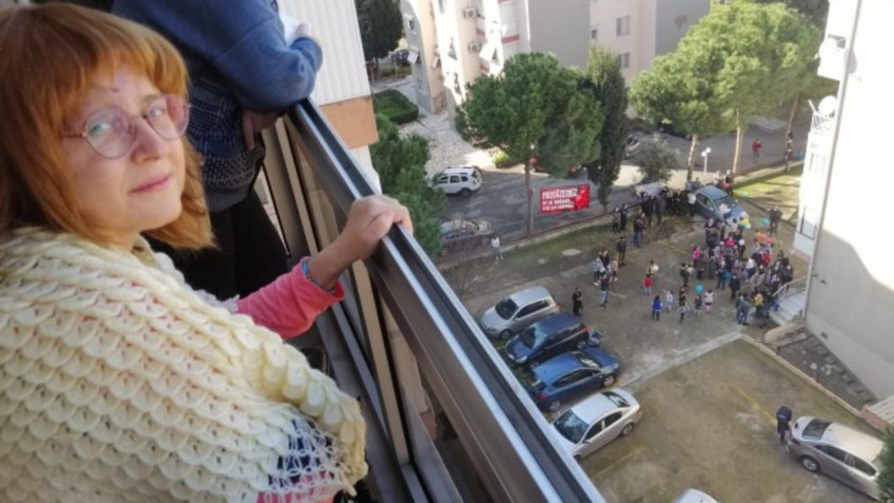 Taburcu olan son depremzede Gülçin Aykut Soydan, doğum gününde unutulmadı