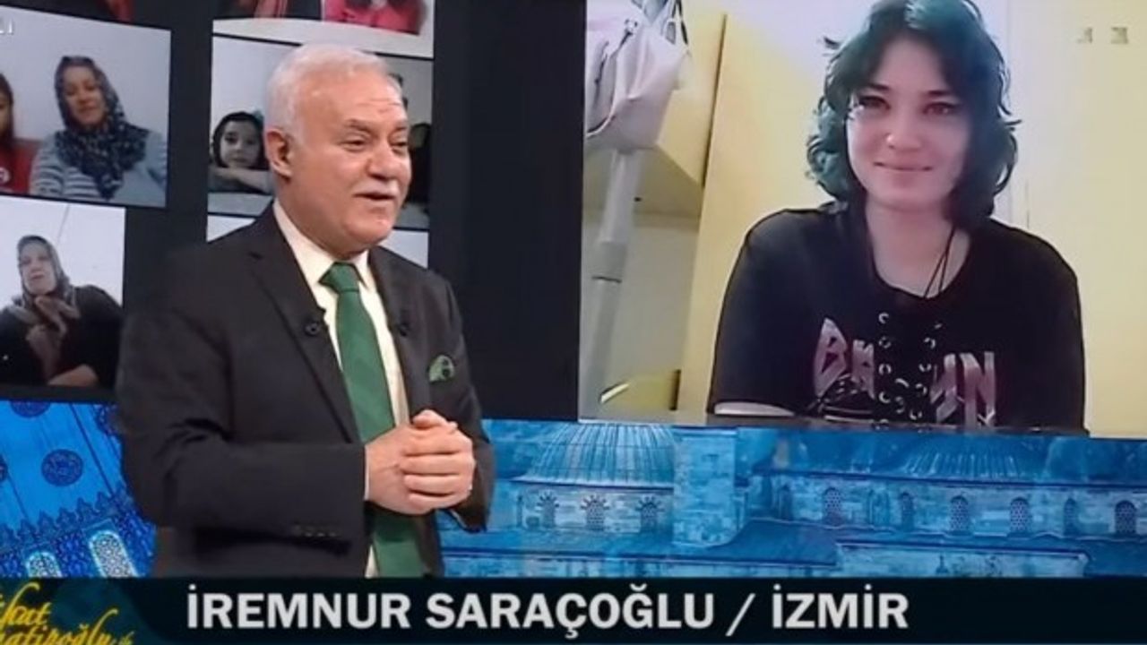 İzmirli İrem'den Nihat Hatipoğlu'na bir garip soru: Uzaylılar Müslüman mı?