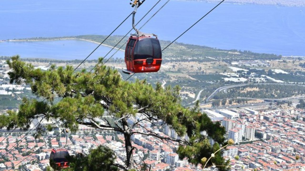 İzmir'de orman yangınlarına karşı yeni önlem! Teleferik Tesisleri bir hafta kapalı