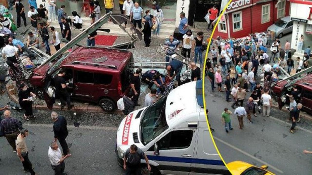 Kasımpaşa'da hafif ticari otomobil durağa girdi: Yaralılar var