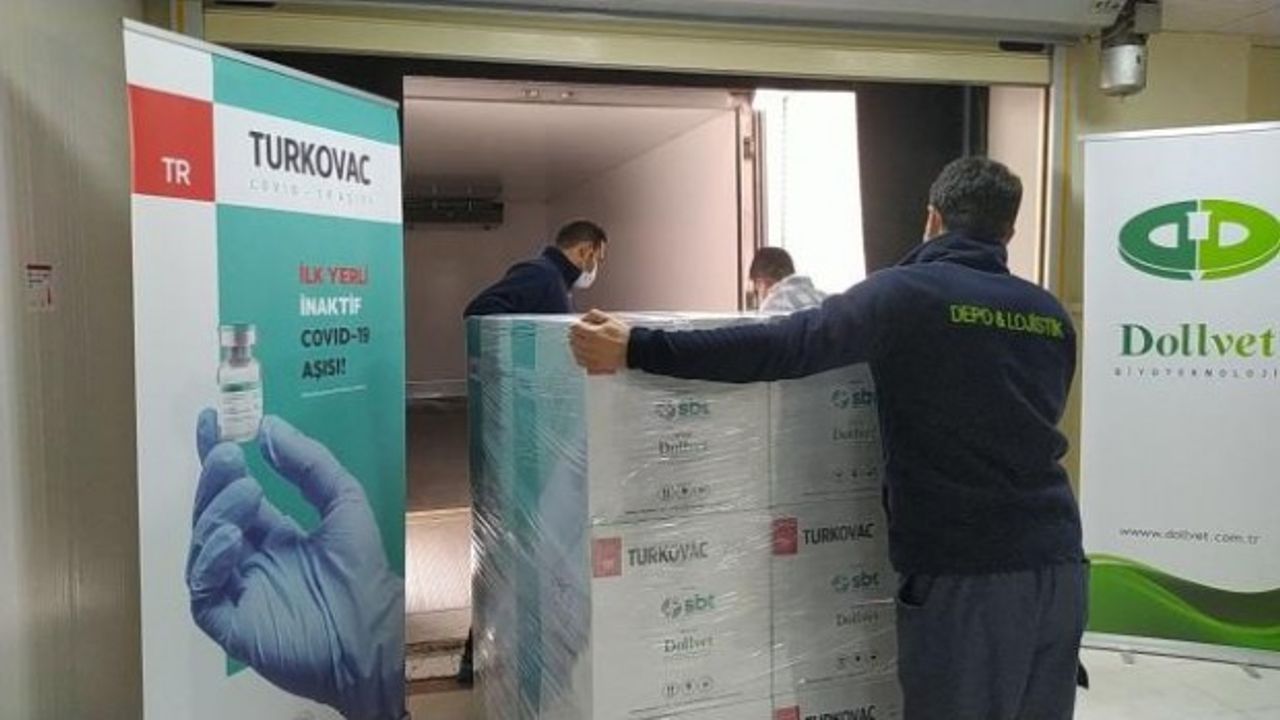Türkiye’nin yerli aşısı Turkovac’ta ilk sevkiyat yapıldı