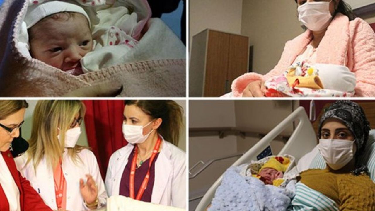 Yeni yılın ilk bebekleri dünyaya geldi! İşte 2022'nin ilk 'can'ları