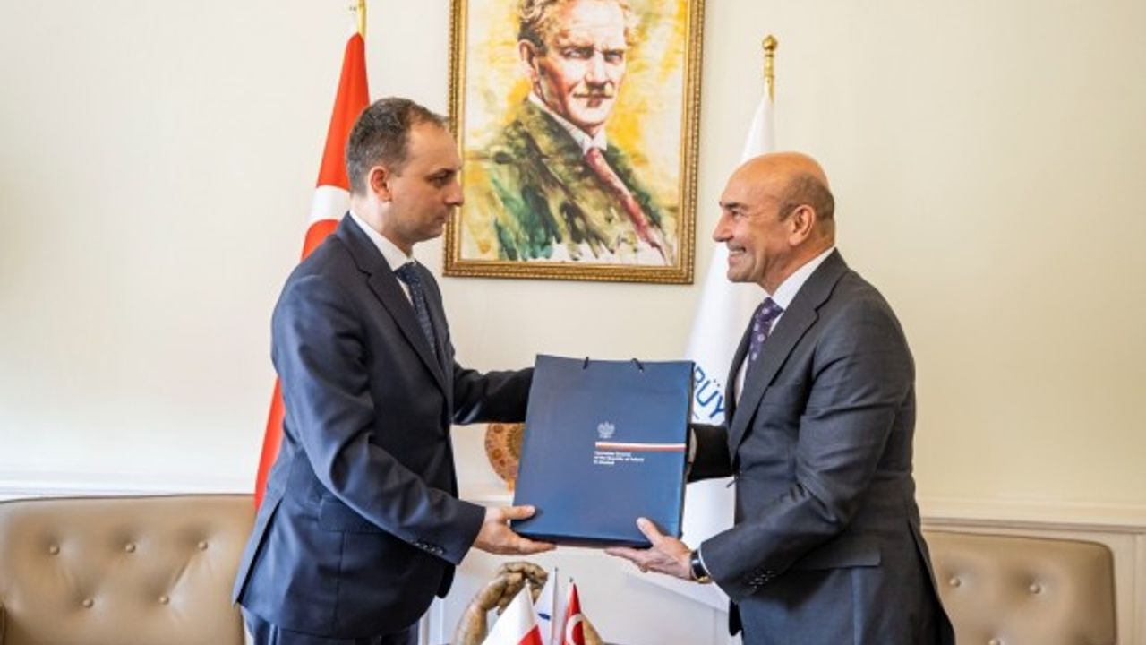 Başkan Soyer Polonya’nın İstanbul Başkonsolosu'nu ağırladı… Ziyarette barış vurgusu