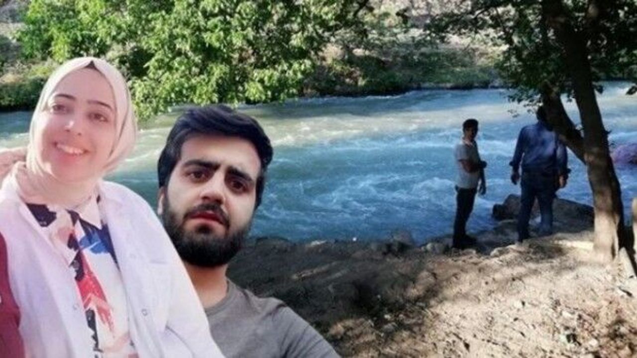 Çaya düşen hemşire boğuldu, arkadaşı kayboldu