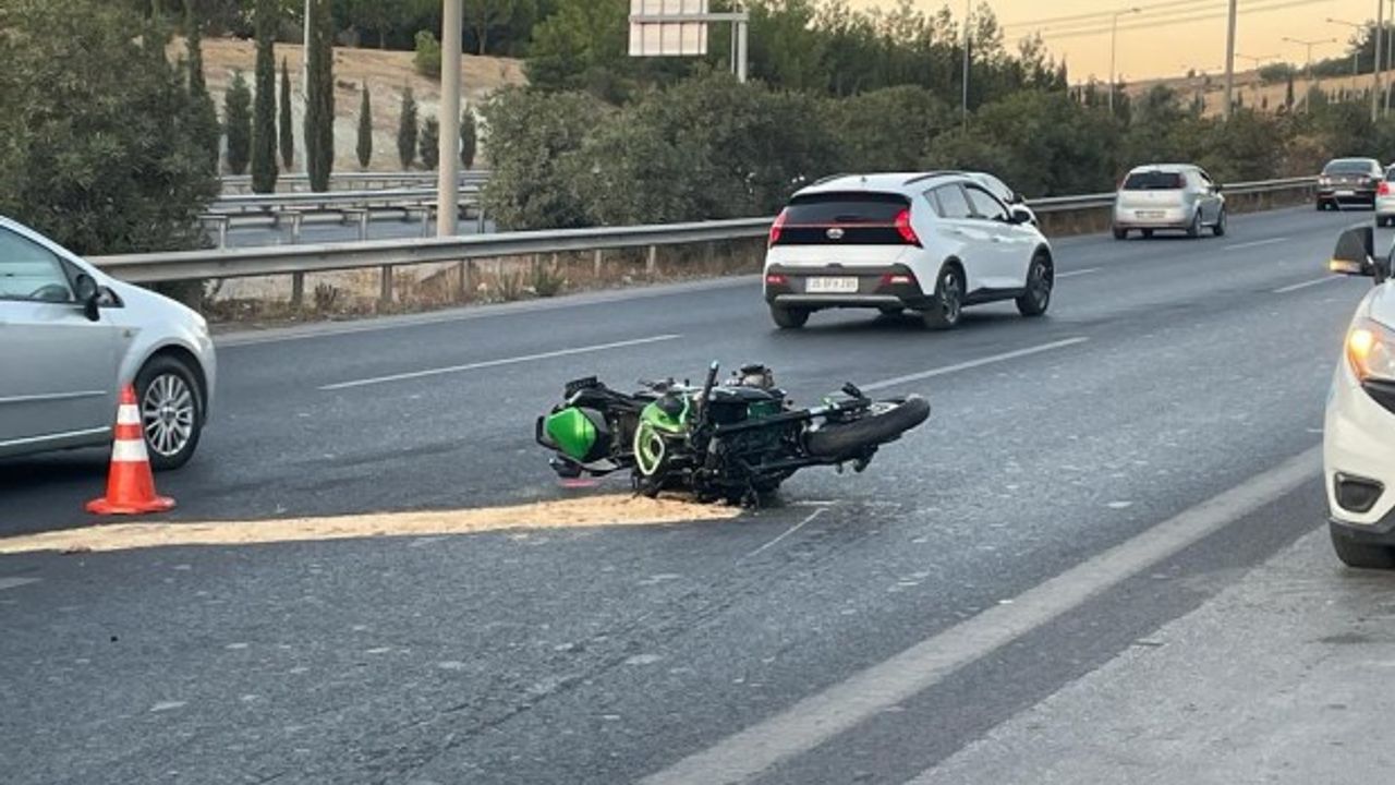 İzmir'de feci kaza! Motosiklet sürücüsü can verdi