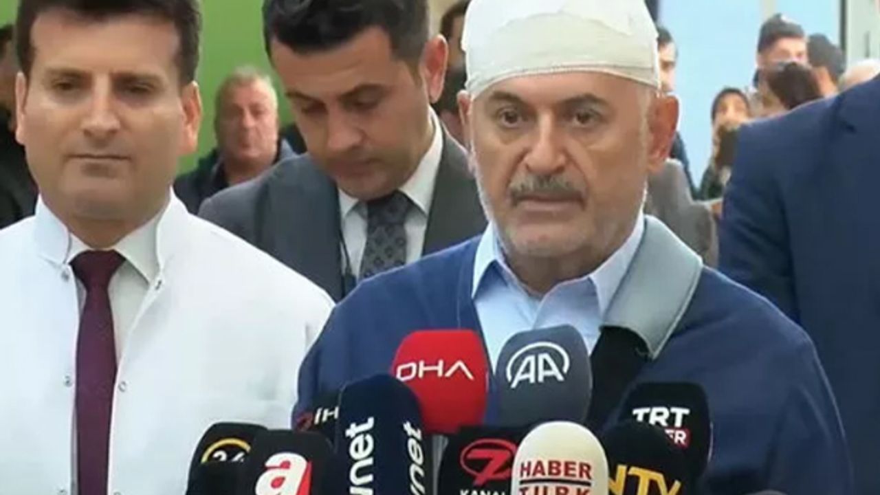 Binali Yıldırım hastaneden taburcu oldu! 'İki kaburga kırığım var'