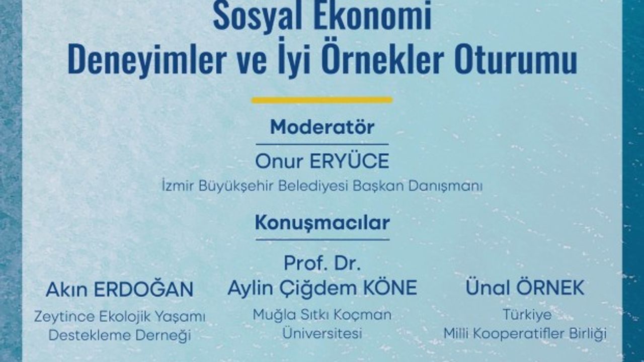 Akdeniz Sürdürülebilir Kent ve Bölgeleri Ajansı semineri İzmir’de yapılacak
