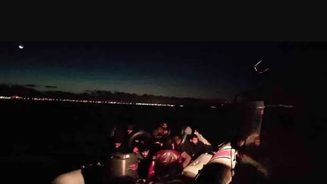 Kırklareli açıklarında 16 kaçak göçmen yakalandı
