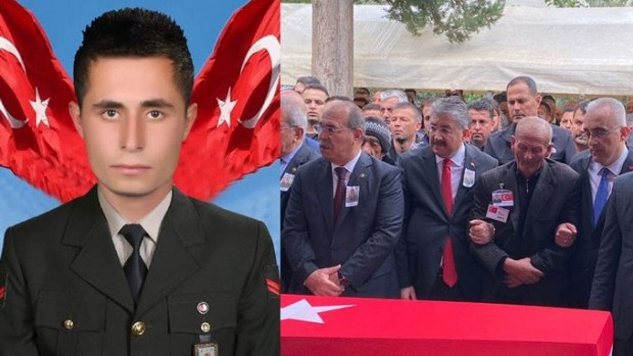 Pençe- Kilit şehidi uzman çavuş, son yolculuğuna uğurlandı