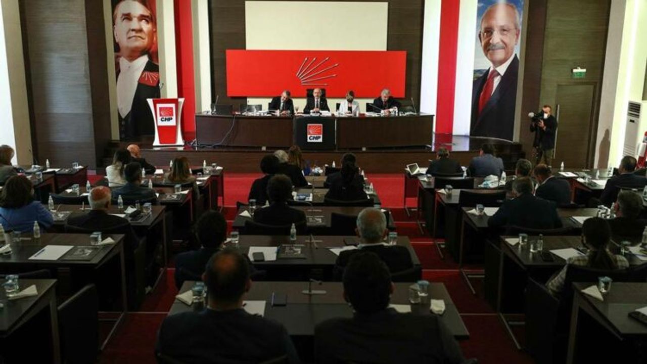 CHP Parti Meclisi cuma günü toplanacak