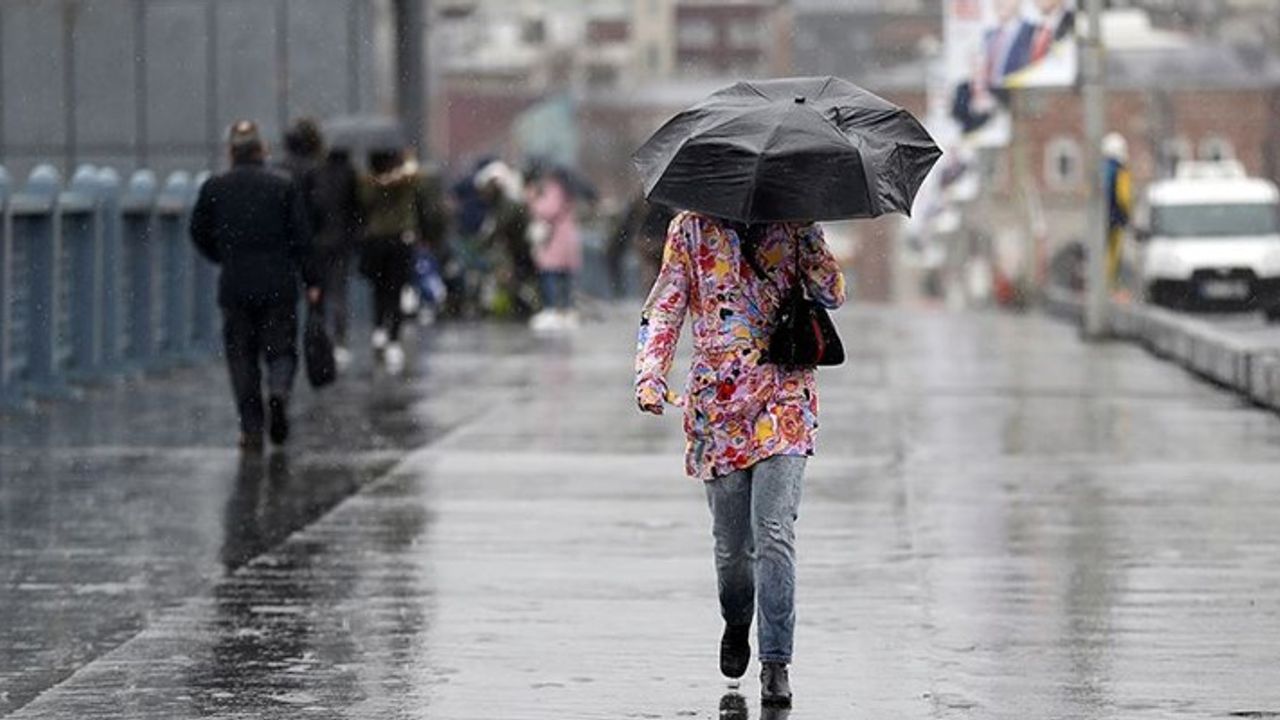 Meteoroloji'den 7 kente 'sarı' uyarı: Şiddetli yağış bekleniyor
