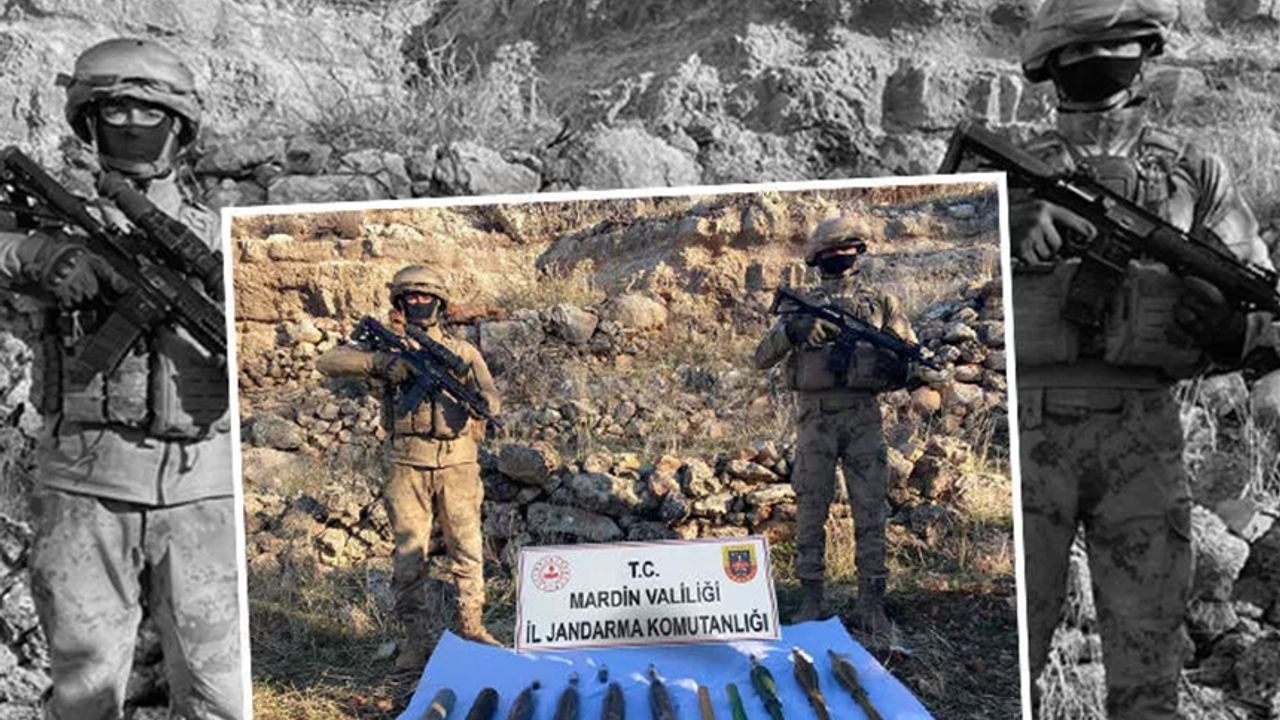 Terör örgütü PKK'ya ait ağır silah mühimmatı ele geçirildi