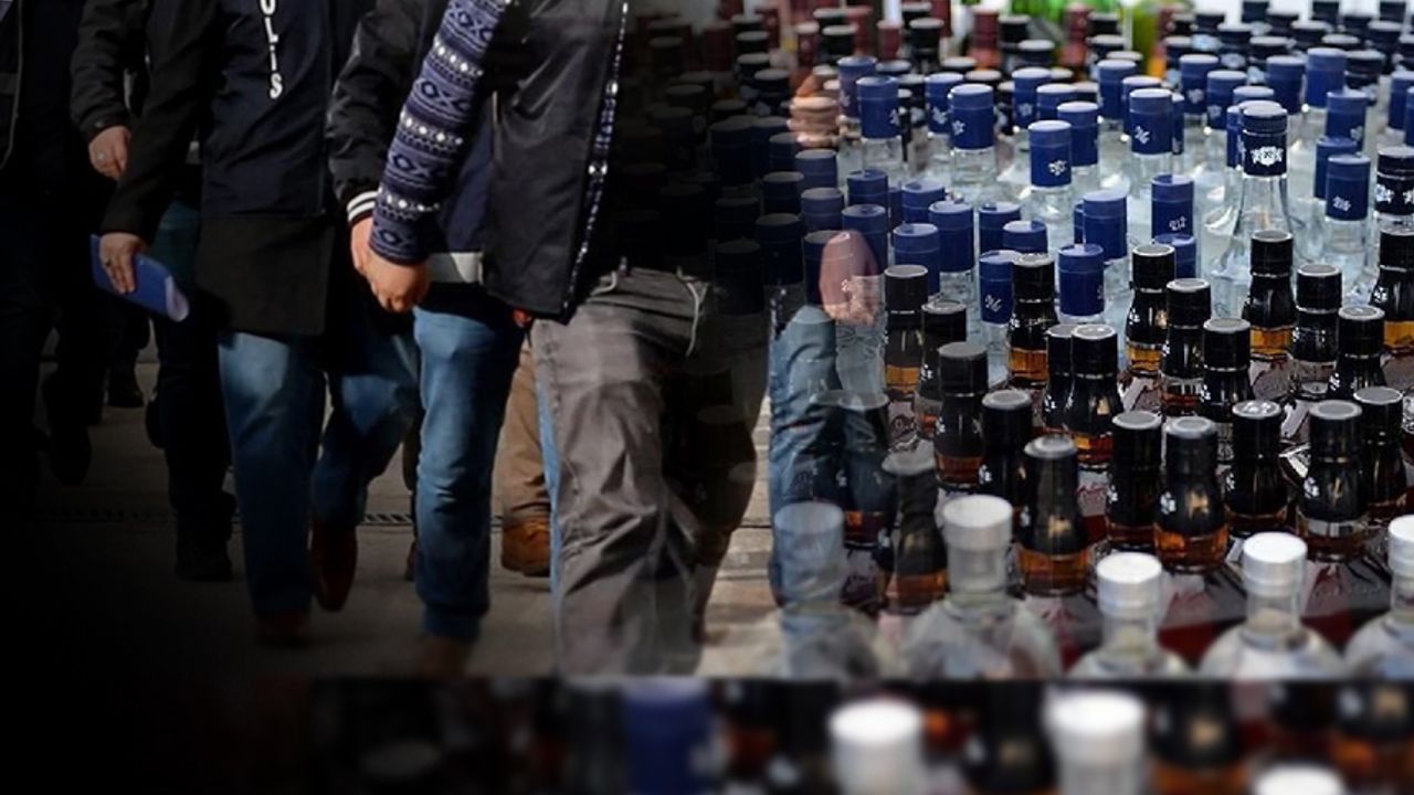 İzmir'de alkol operasyonu! 3 bin 600 litre etil ele geçirildi