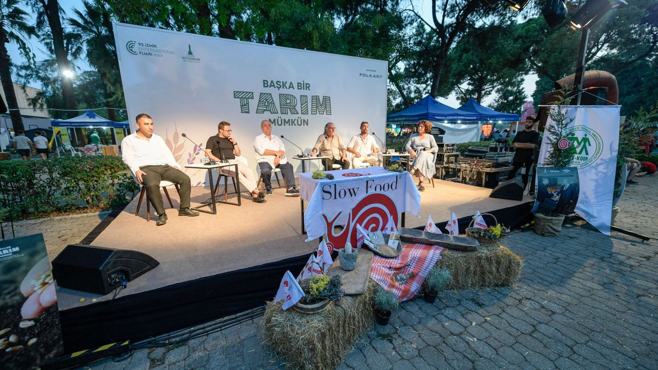92. İzmir Enternasyonal Fuarı’nda gençlerle “Slow Food” konuşuldu