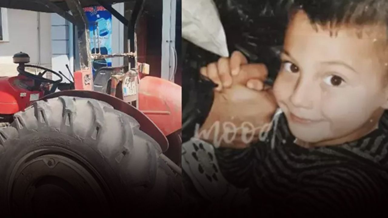 8 yaşındaki Eymen'in acı sonu... Babasının kullandığı traktörün altında kaldı