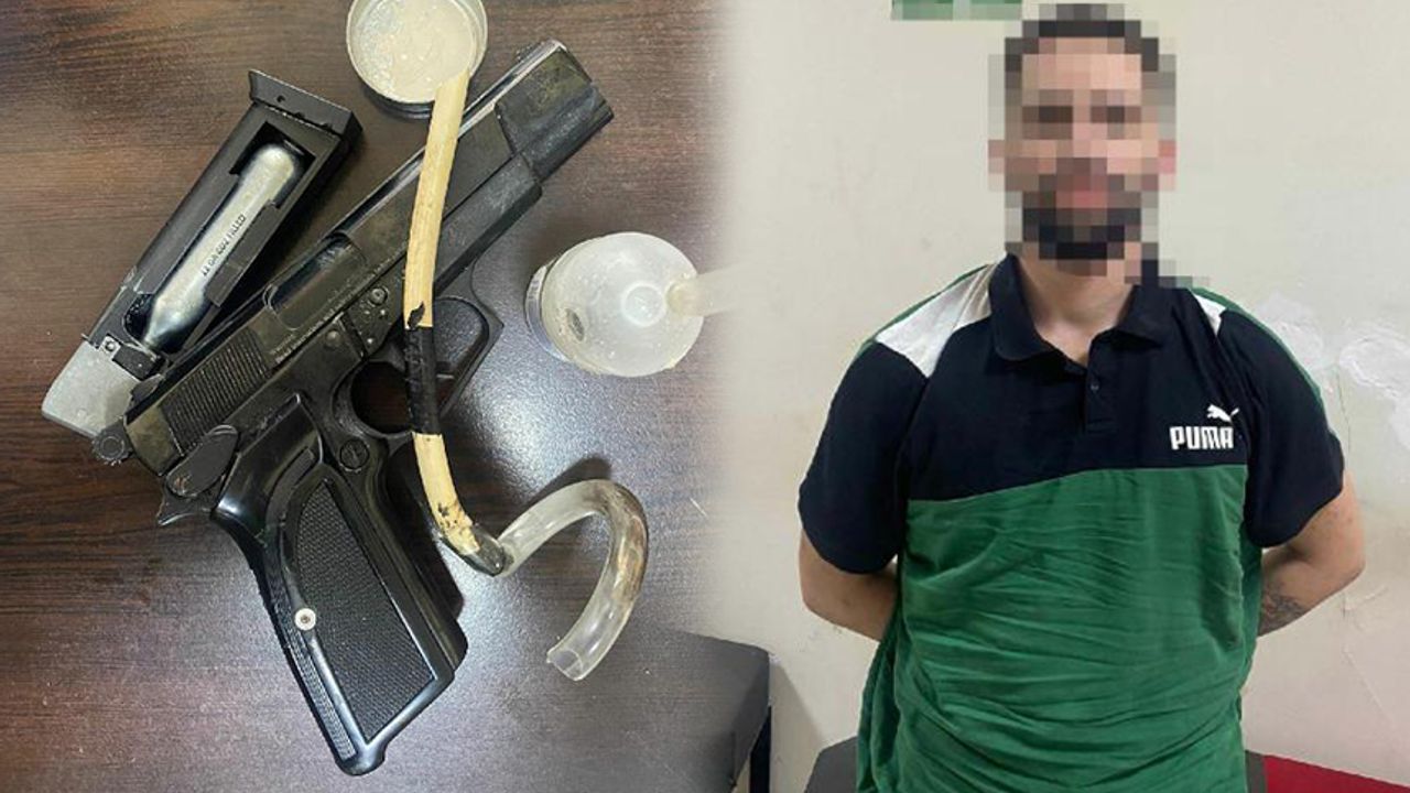 İzmir'de 14 ayrı suçtan aranıyordu... Üzerinde silah ve uyuşturucuyla yakalandı