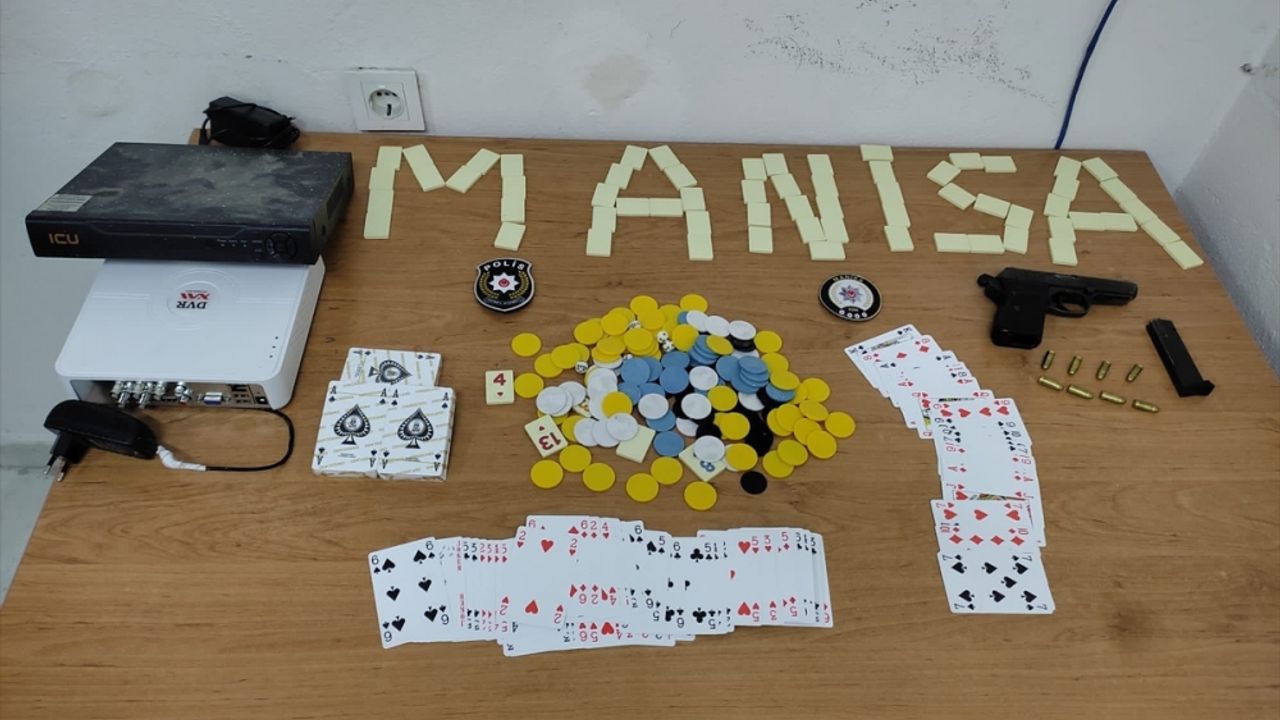 Manisa'da kumar operasyonunda 2 kişi gözaltına alındı
