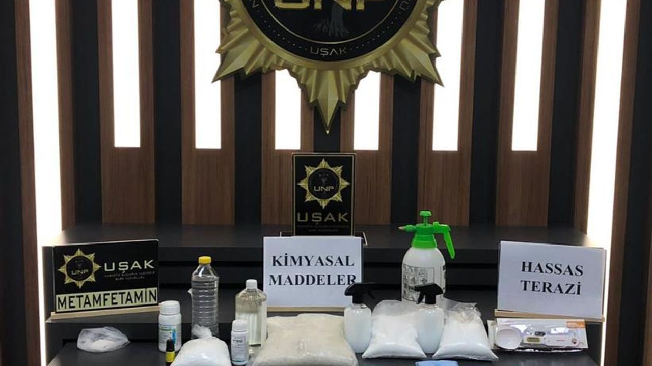 Uşak'ta uyuşturucu operasyonlarında 10 kişi tutuklandı