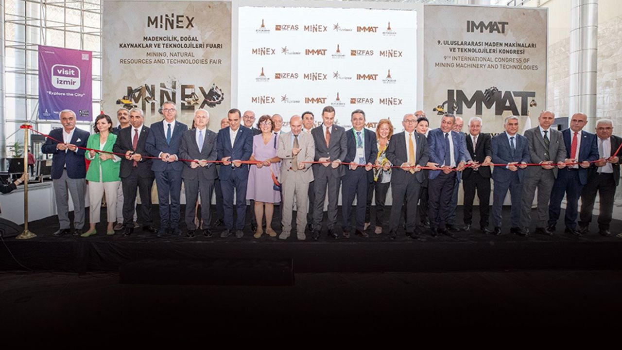 Madencilik ve doğal kaynaklar fuarı kapılarını İzmir'de açtı