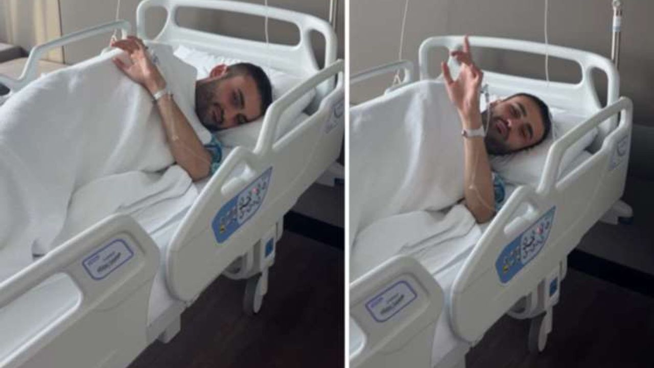 CZN Burak 'safra kesesi' rahatsızlığı nedeniyle hastaneye yattı