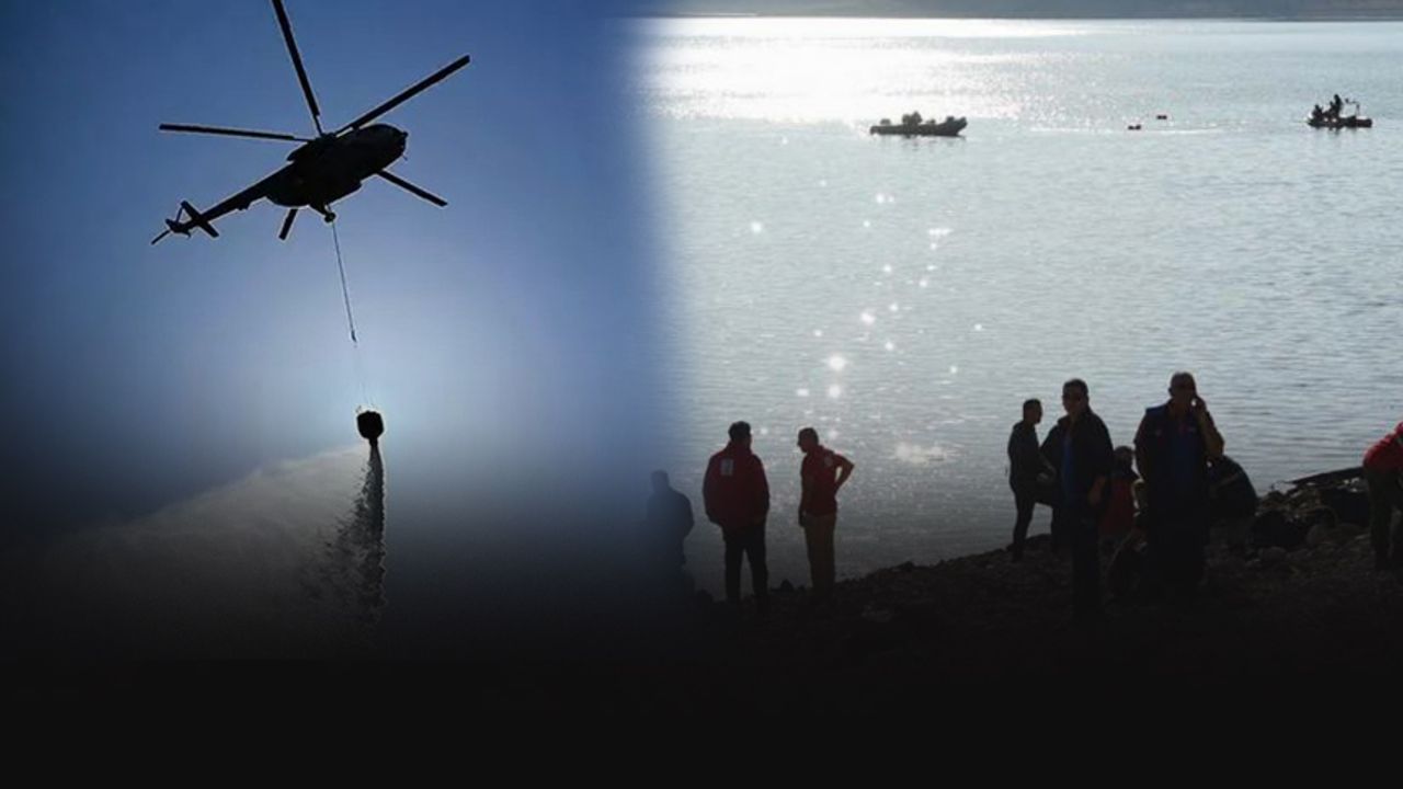 Başkanvekili Özkan duyurdu: Düşen helikopterdeki üç mürettebat hayatını kaybetti