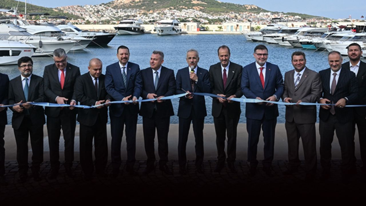 Açılışı Bakan Uraloğlu yaptı... İzmir'e 5 yeni yat limanı!
