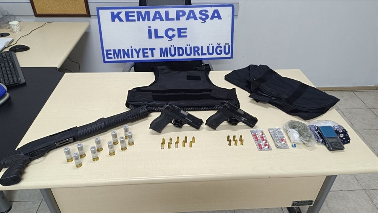 Kemalpaşa'daki uyuşturucu operasyonunda 1 kişi yakalandı