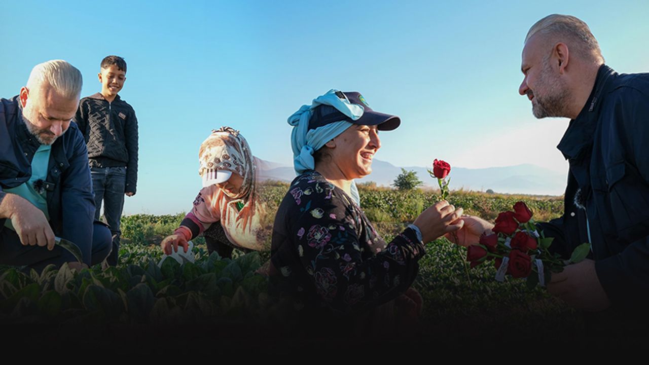 Dünya Kadın Çiftçiler Günü'nde çaylar Pehlivan'dan