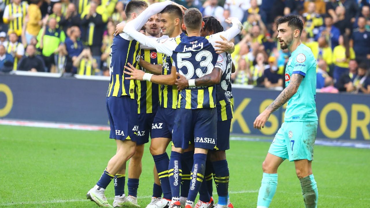 Fenerbahçe Kadıköy'de çok farklı... Kusursuz gidiş devam!