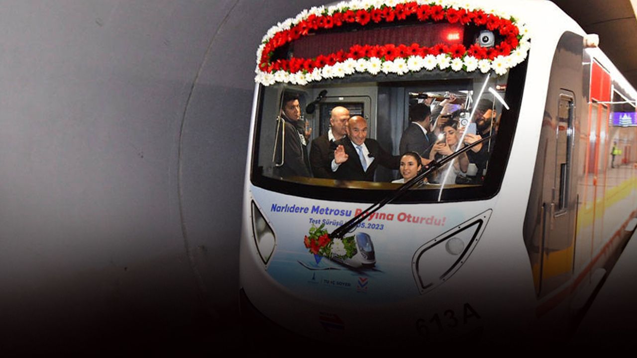Başkan Soyer'den 'Narlıdere Metrosu' paylaşımı... Müziğin sesini takip edin!