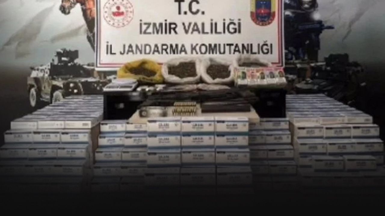 İzmir'de jandarmadan uyuşturucu operasyonu... 4 kişi tutuklandı