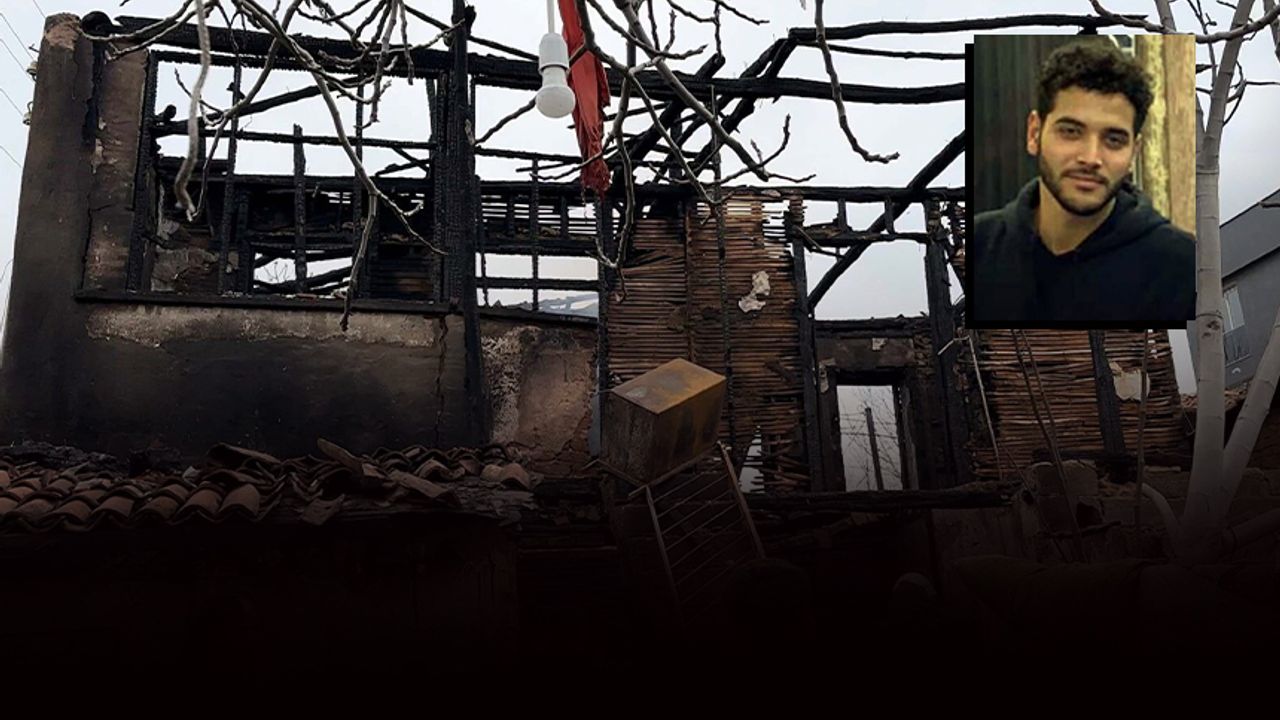 İzmir'de iki katlı ev yandı... 19 yaşındaki Emre'nin acı sonu!