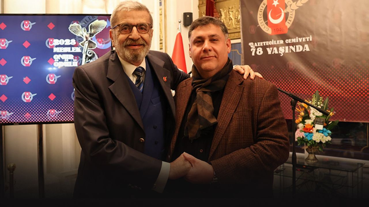 Başkan Vekili Özkan gazetecileri özel gününde yalnız bırakmadı