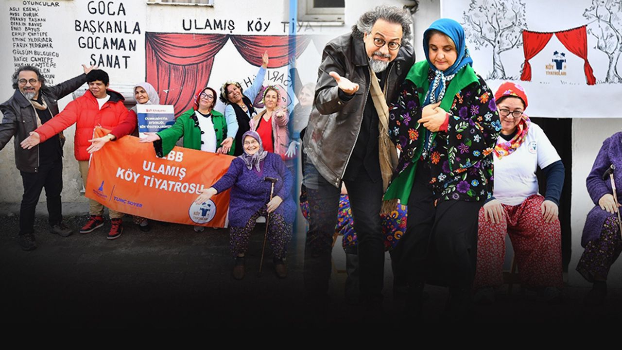 Köy Tiyatroları İzmirlilerin gönüllerinde taht kurdu... 2 yılda 16 bin seyirci