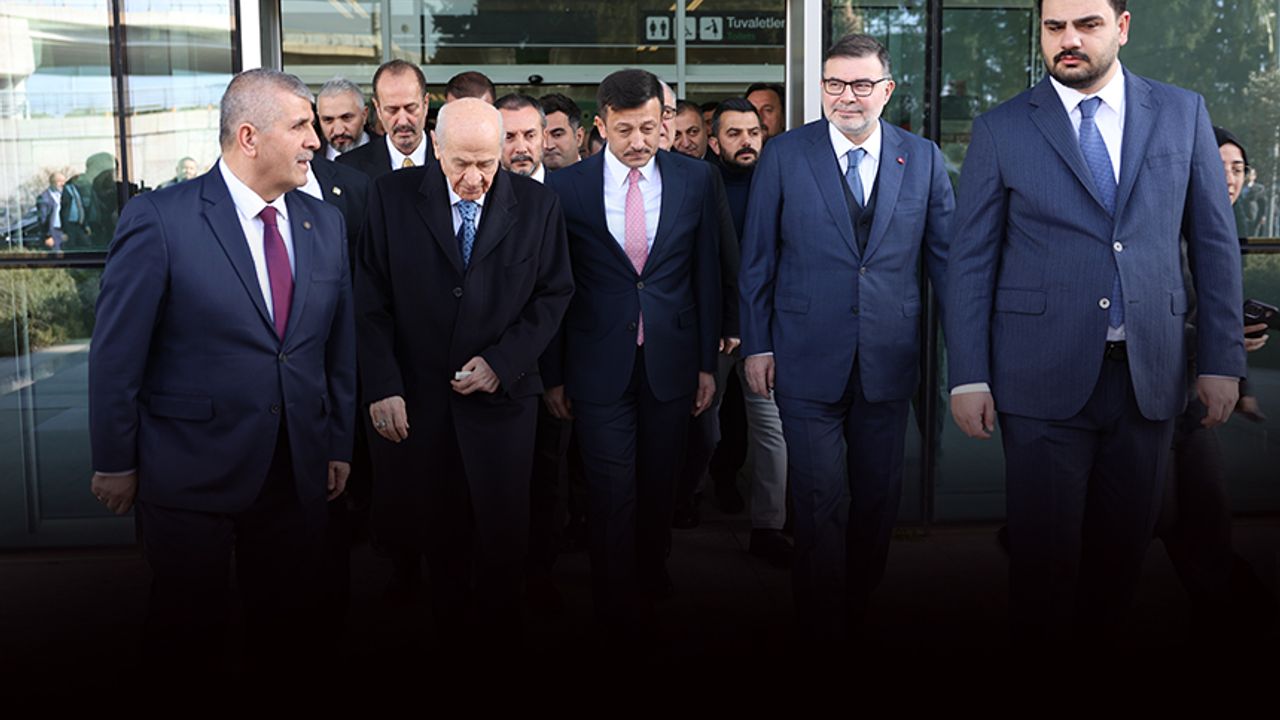 Cumhur İttifakı İzmir'den Devlet Bahçeli'ye özel karşılama