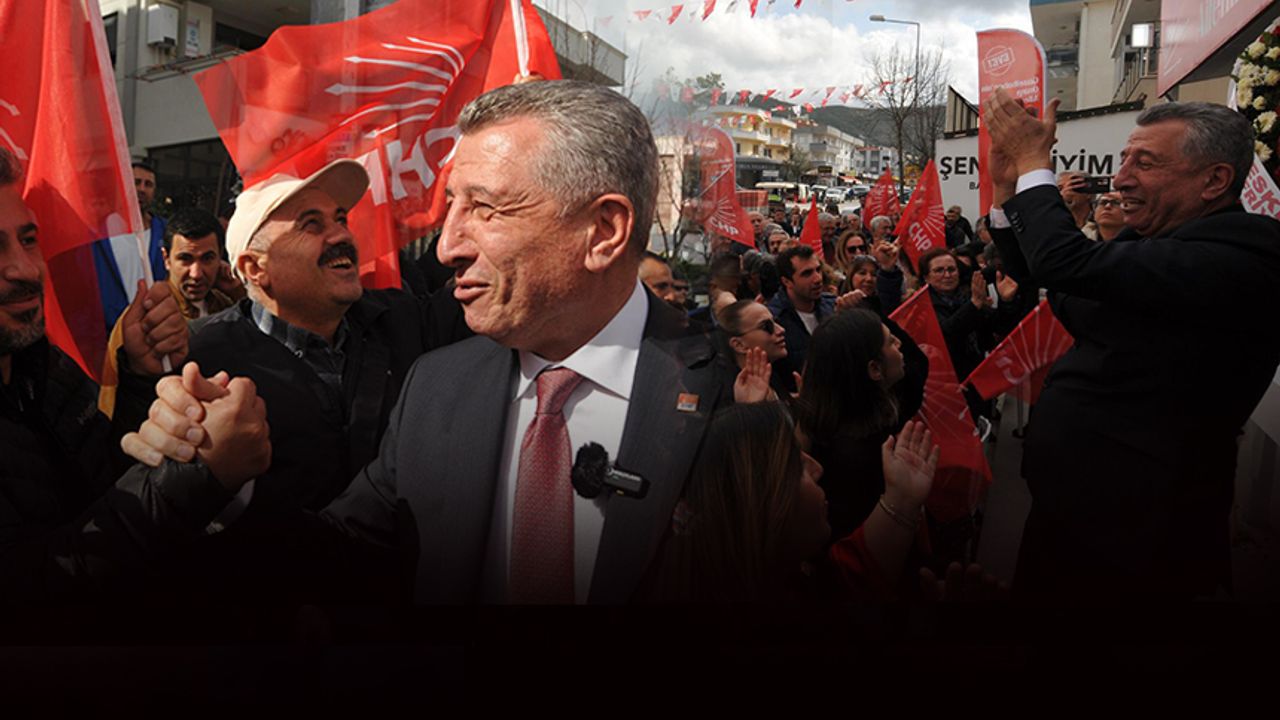 Yelki’de miting gibi Seçim Ofisi açılışı.. CHP'li Günay coşkuyla karşılandı!