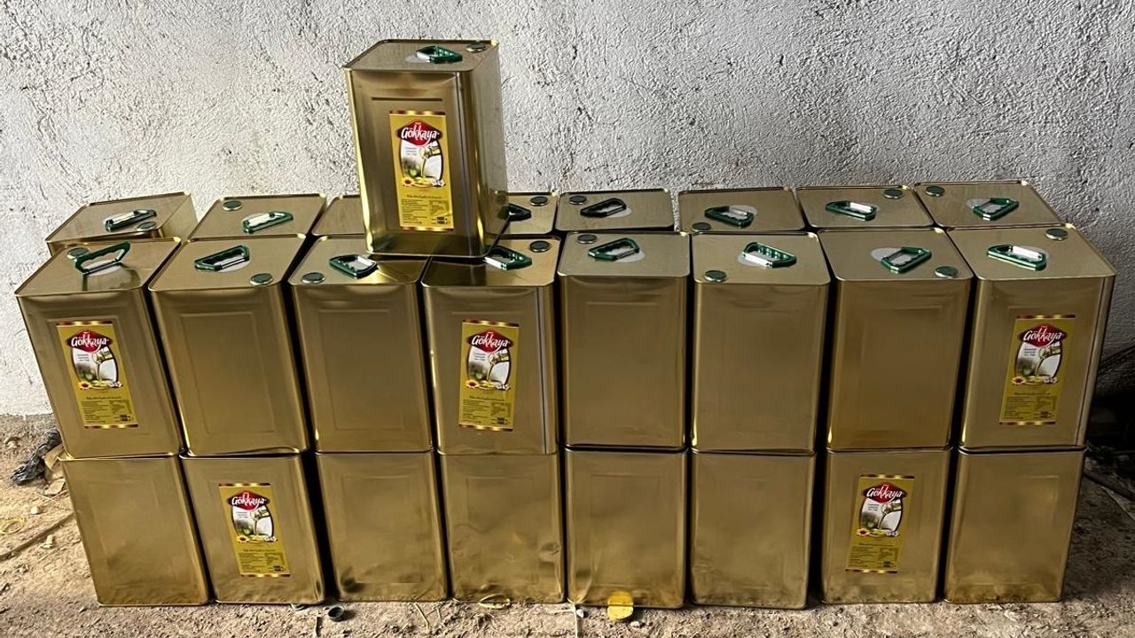 Aydın'da 2 bin 940 litre tağşişli yağ ele geçirildi