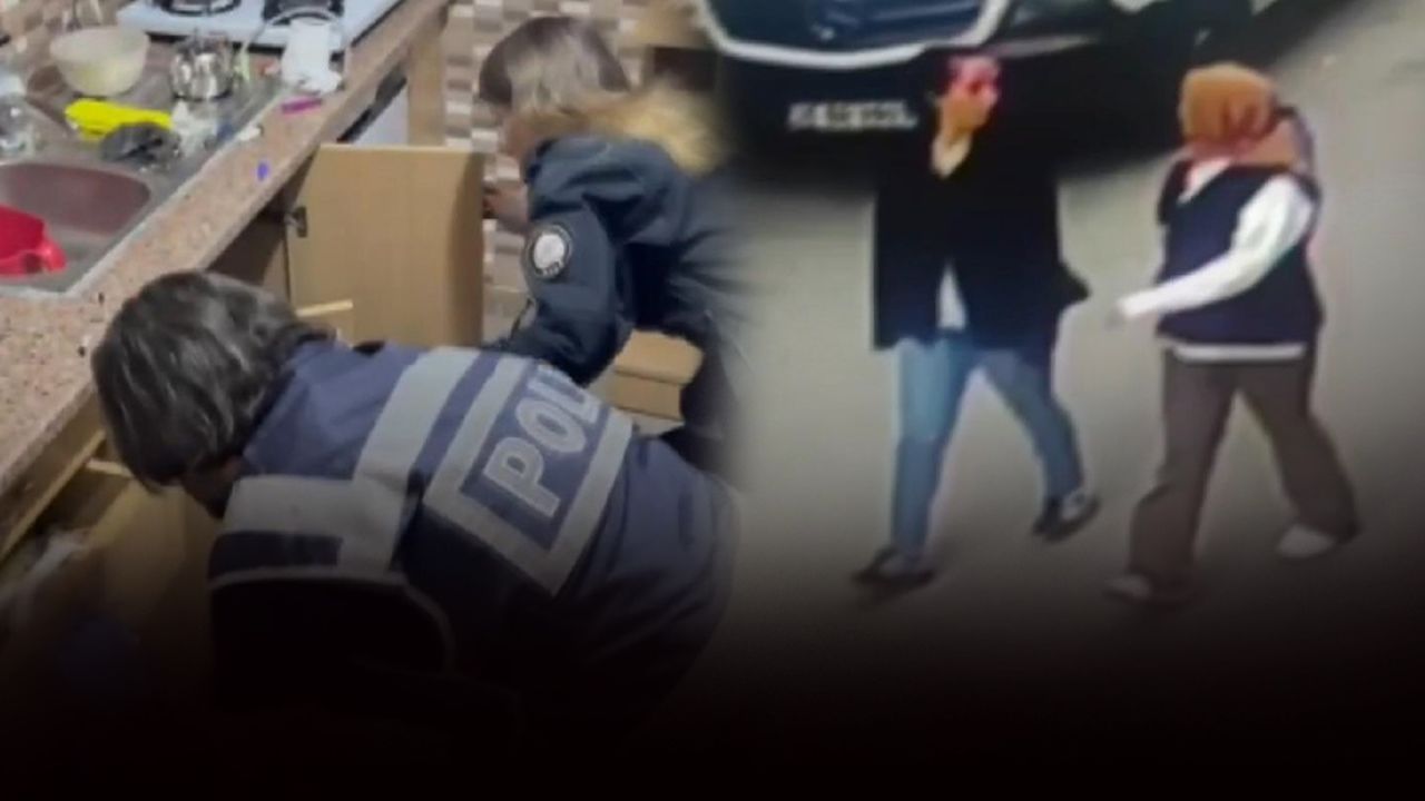 ‘Salihli Dilcileri’ İzmir’de yakalandı... Çaldıkları altınlar mutfaktan çıktı!