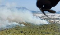 Muğla'da orman yangını! Vatandaşlar seferber oldu
