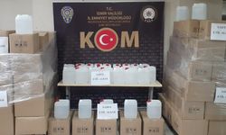 İzmir'de sahte alkol operasyonu…  1100 litre yakalandı