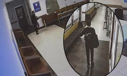 Evsiz olduğu için kaldığı hastanenin bilgisayarlarını çaldı