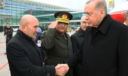 Cumhurbaşkanı Erdoğan İzmir'e geldi... Soyer'den karşılama