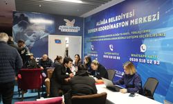 Aliağa Belediyesi depremzedeler için Koordinasyon Merkezi kurdu