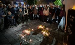 Depremde kaybedilen canlar için İzmir'den 'Sessiz Çığlık' yükseldi