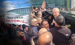 Büyük kalabalıkla karşılandı... Kemal Kılıçdaroğlu İzmir'e geldi