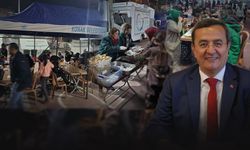 Konak Belediyesi, deprem bölgesinde iftar sofrası kurdu... "Acılarımız paylaşıldıkça azalsın istiyoruz"