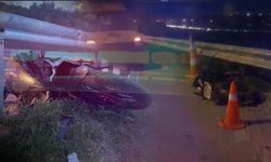İzmir'de feci kaza... Motosikletsürücüsü hayatını kaybetti!