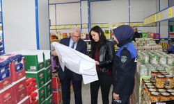 Ödemiş Belediyesi’nden zincir market şubelerinde kolon denetimi